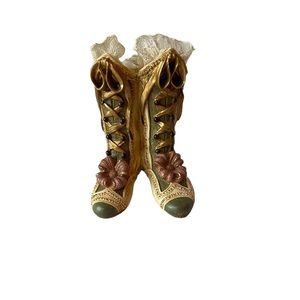 Louis Nicole 1999 Victorian Boots Christmas Ornament EUC